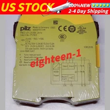Pilz 751103 New 24V DC Safety Relay IP20 6A Contact Capacity 2 Safety Outputs