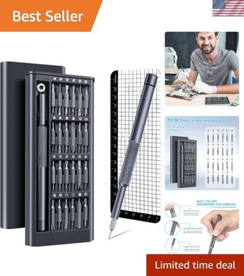 51-in-1 Precision Screwdriver Set for Electronics - Compact & Durable Tool Kit