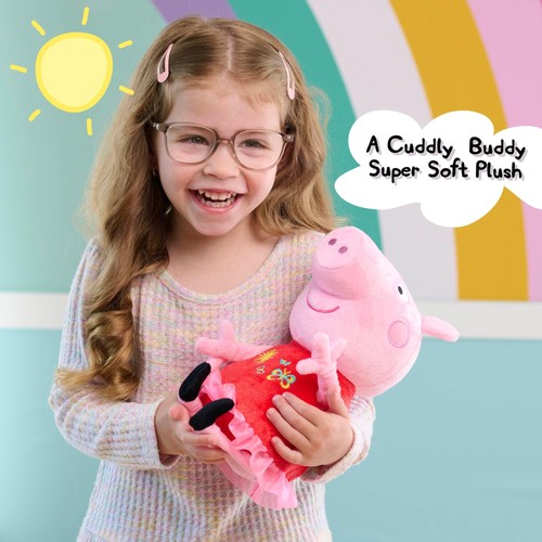 Peppa Pig Great Day For Giggles Interactive Plush Toy 9 Inch Snorting Laughs - Picture 4 of 6