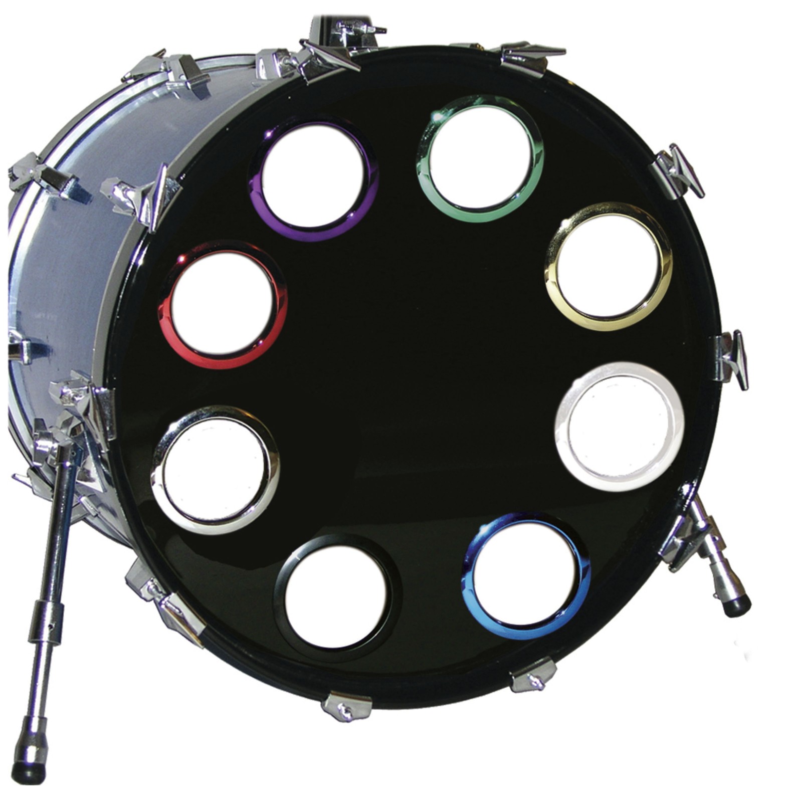 BASS DRUM O´S BD-Fell Verstärkungsring 6'' White, HW6
