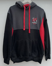 Kukri Ulster Rugby Hoodie Mens Small Grey Pullover Top