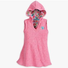 Disney Store Princess The Little Mermaid Ariel Girl Swimsuit Cover Up Size 5/6