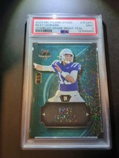 Riley Leonard 2023 Wild Card 7 Card Studs 3/4 PSA 9