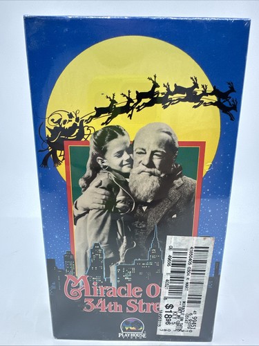 Miracle On 34th Street VHS 1987 New Watermark Sealed Natalie Wood Maureen Ohara - Bild 1 von 8