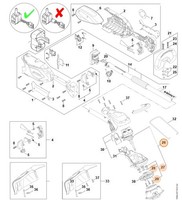Originaler Elektromotor Stihl FüR Freischneider Fsa 86 R FA05-600-0201