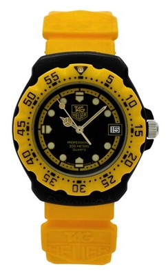 Tag Heuer 35mm Men's Formula 1 Yellow/ Black Swiss Quartz Watch