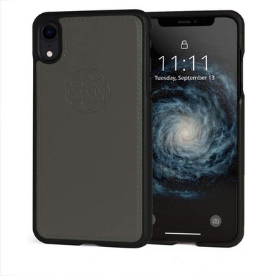 Dreem Fibonacci Luxury Vegan Leather Case For Iphone Xr Slim Shock-Proof Tpu