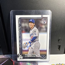 Topps 2025 Update Series Hyeseong Kim Rookie Debut #US312 Dodgers MLB Baseball