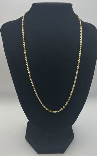 14 Karat Gelbgold Seil Armband