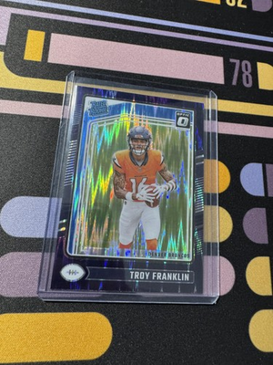 #ad 2024 Donruss Optic #294 Troy Franklin Purple Shock $1.79