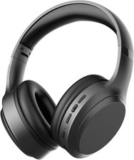 Elzle Casque Audio Bluetooth Over-Ear Avec 82H D'Autonomie, Bluetooth 5.3, 3 Mod