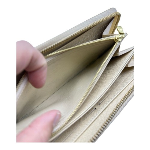 Auténtica cartera larga Louis Vuitton Damier Azur Zippy - Imagen 10 de 10