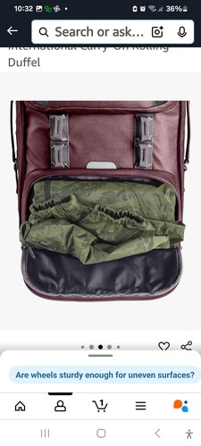 Eagle Creek Unisex ORV 2-Wheel International Carry-On Rolling Duffel 30L - Bild 7 von 24