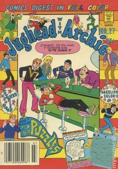 Jughead with Archie Digest #27 VG 1978 Stock Image Low Grade