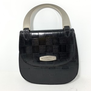 small black purse with handle