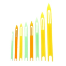 8 Pcs Fishing Netting Needle Shuttles Plastic Fishing Net Sewing Needles