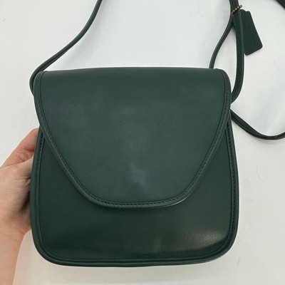 Vintage Coach Lindsay Bag 9888 Bottle Green USA | eBay