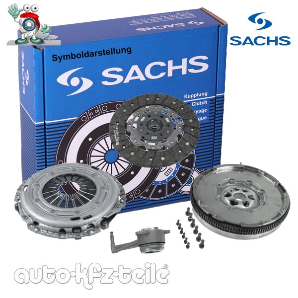 Sachs Kupplungssatz + Zweimassenschwungrad + AusrüCker Audi, Seat, Skoda, VW-image