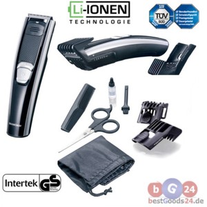details zu akku haar und bartschneider inkl zubehor 12 schnittlangen trimmen und rasieren