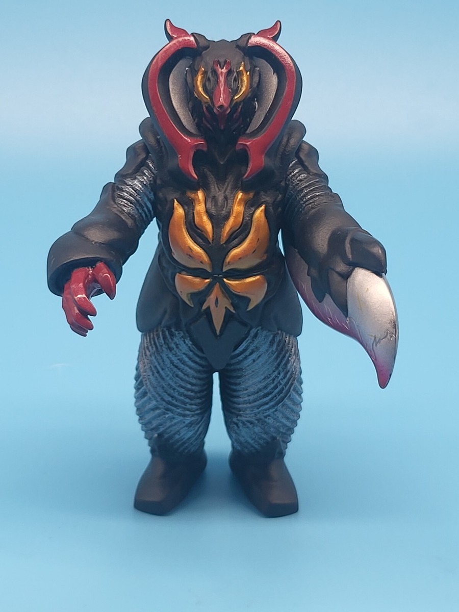 2011 Bandai Ultraman Ultra Monster EX Fire Zetton Kaiju Sofubi