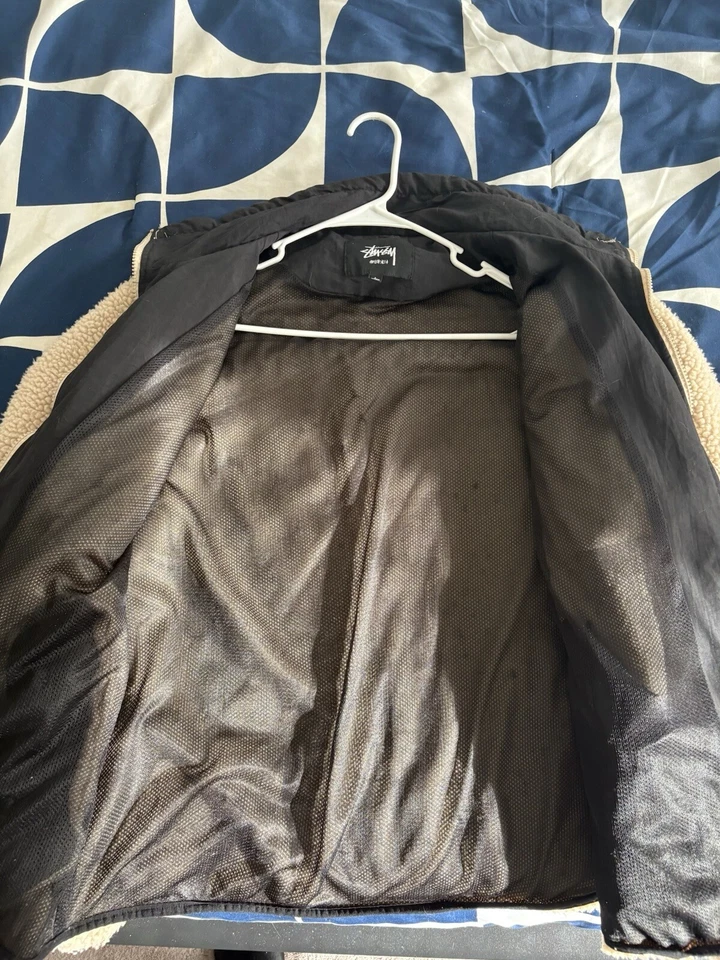 Men’s Stussy Australia Men’s Sherpa Fleece size L RARE - Image 4 of 4