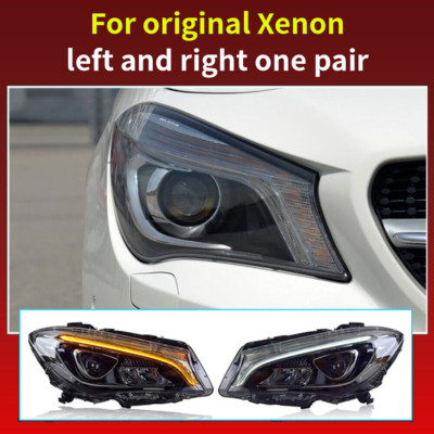Scheinwerfer Voll LED Projektor LED Sequential Signal für Benz W117 CLA 2014-19