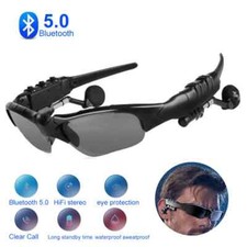 Wireless Bluetooth Glasses Music Headset Audio Hands-free Calls Smart Sunglasses