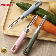 1PC Fruit Potato Peeler Sharp Blade, Non-Slip Handle, Durable - NEW