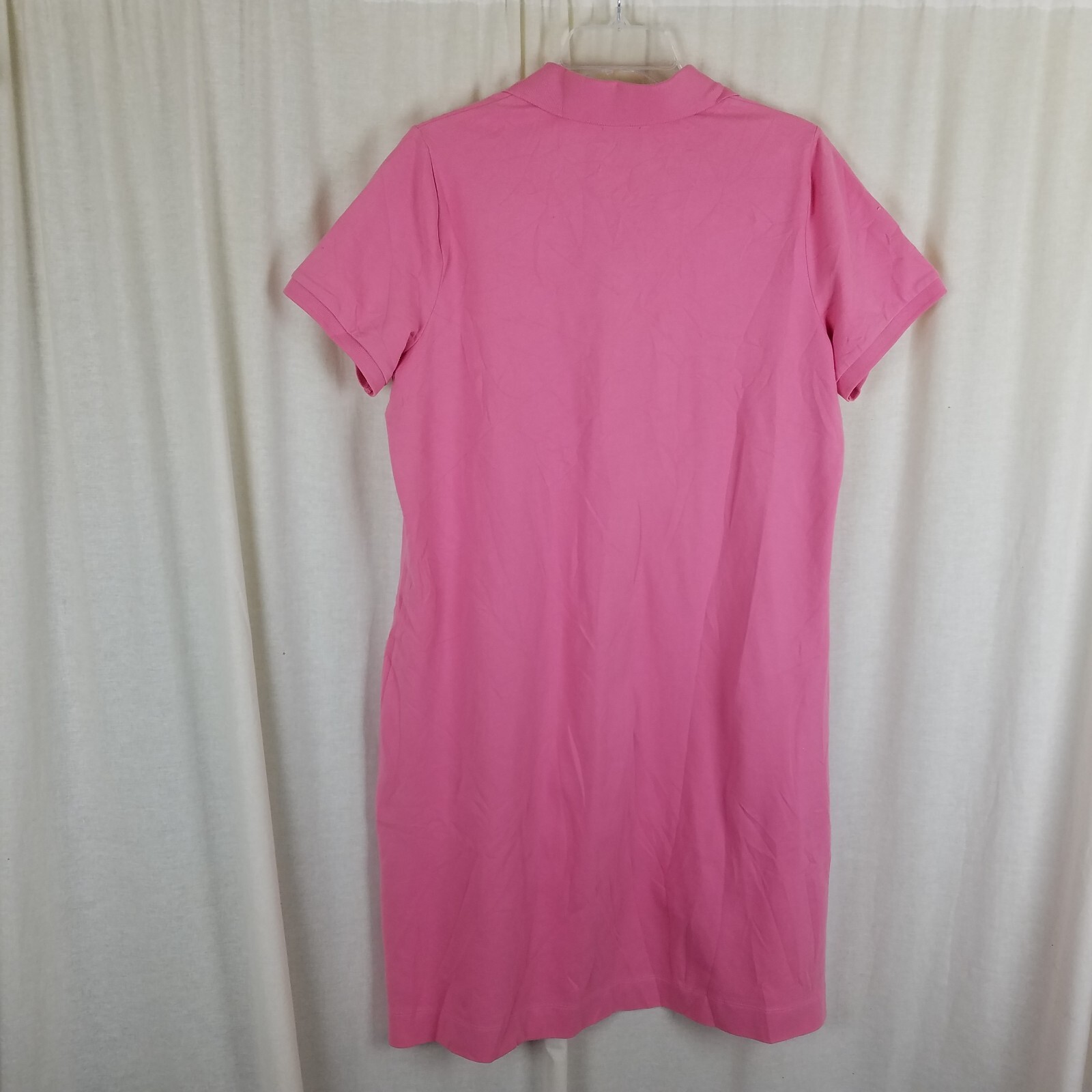 Talbots Ruffled Shift Short Sleeve Button Up Polo… - image 4