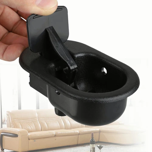 Universal Black Metal Recliner Replacement Parts Pull Handle for Sofa Lever USA - Picture 4 of 8