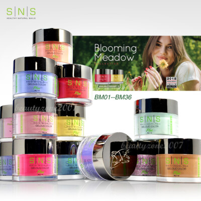 SNS Nail Dipping Powder Blooming Meadow Collection (BM) *Choose any color*