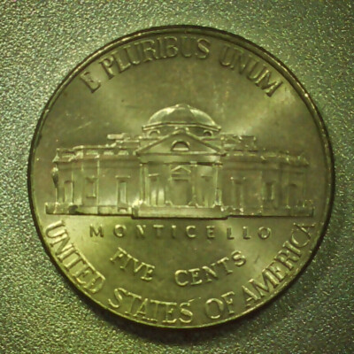 2020-P Jefferson Nickel Error 