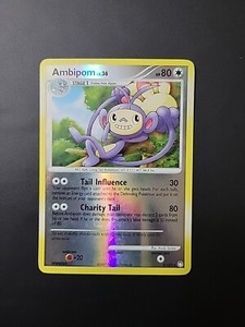 LP Ambipom 3/123 Holo Rare Pokemon TCG Diamond & Pearl Mysterious Treasures 2007
