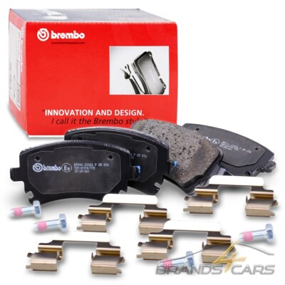 BREMBO BREMSBELÄGE BREMSKLÖTZE SATZ HINTEN FÜR VW TRANSPORTER BUS T5 BJ AB 03-