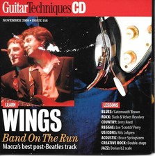 Guitar Techniques CD 158 Wings Band On The Run Nov 2008