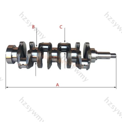 Crankshaft For Mitsubishi S4K S4KT Engine For Caterpillar E110B E120B E312 E320
