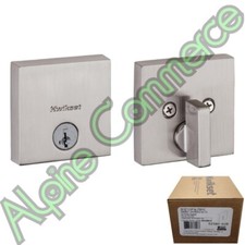 1-Set Kwikset 258 Deadbolt Low Profile Single Cylinder Satin Nickel 92580-028