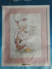 PARAGON NEEDLECRAFT Precious Moments Stitchery Picture Kit Make a Joyful Noise
