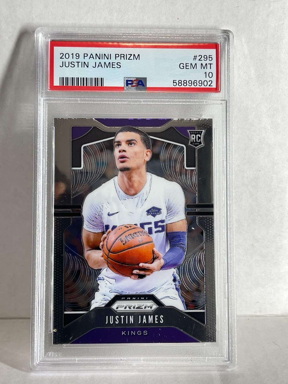 2019-20 PANINI PRIZM RC ROOKIE JUSTIN JAMES PSA 10 GEM MINT | eBay