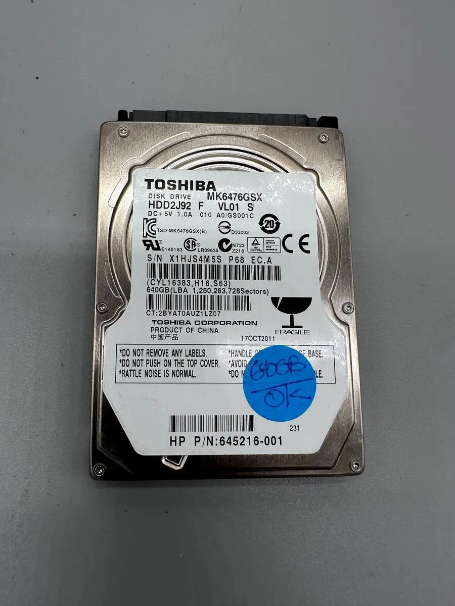 Купить Жесткий Диск Toshiba Mk2552gsx