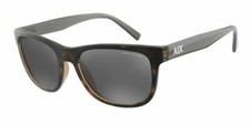 ARMANI EXCHANGE AX4103S 8029Z3 Havana Pillow 56 mm Men's Polarized Sunglasses