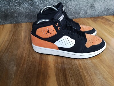 Nike Air Jordan Access 'Black Orange' Sneaker, Gr. 6 UK AV7941-008