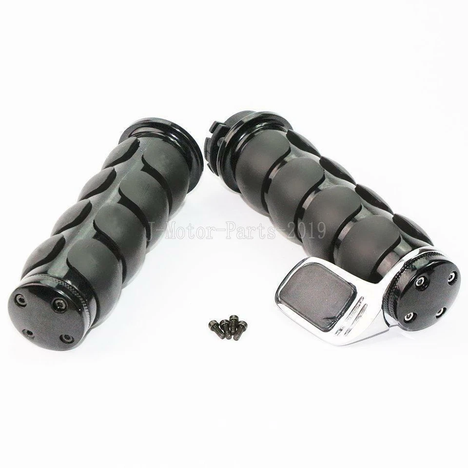 Punhos de borracha preta 1" para Suzuki Intruder 700 750 1500 1400 800 - Imagem 4 de 4