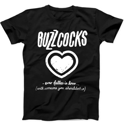Buzzcocks Ever Fallen In Love Punk Retro Music Gift Tee Black T Shirt 94