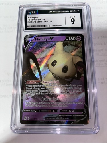 Mimikyu V graded CGC 9 for sale on eBay