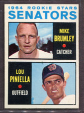 1964 Topps Set-Break #167 Lou Piniella RC EX-EXMINT *JAYSACE*