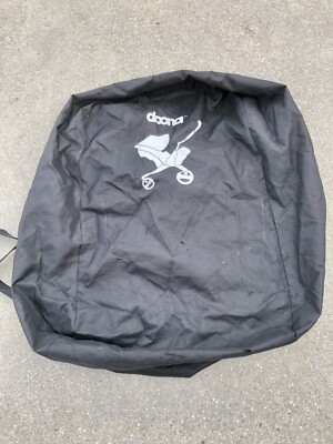 Doona Brand - Baby Car Seat Travel Bag Black Backpack - non padded -very light