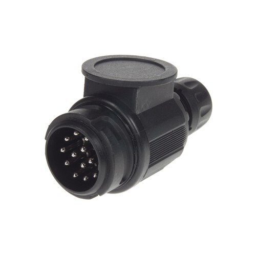 Maypole MP128 13 Pin 12v Plastic Euro Plug for Caravan & Trailers