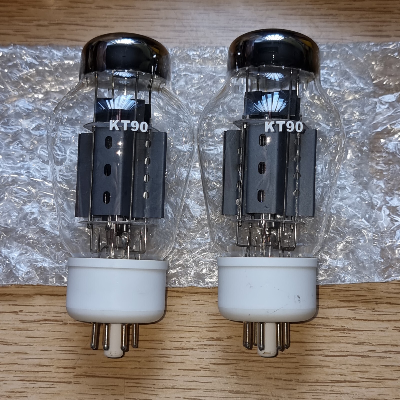 KT88 KT90 x2 SHUGUANG GOLD PINS LIMITED EDITION MATCHED PAIR From Icon Audio