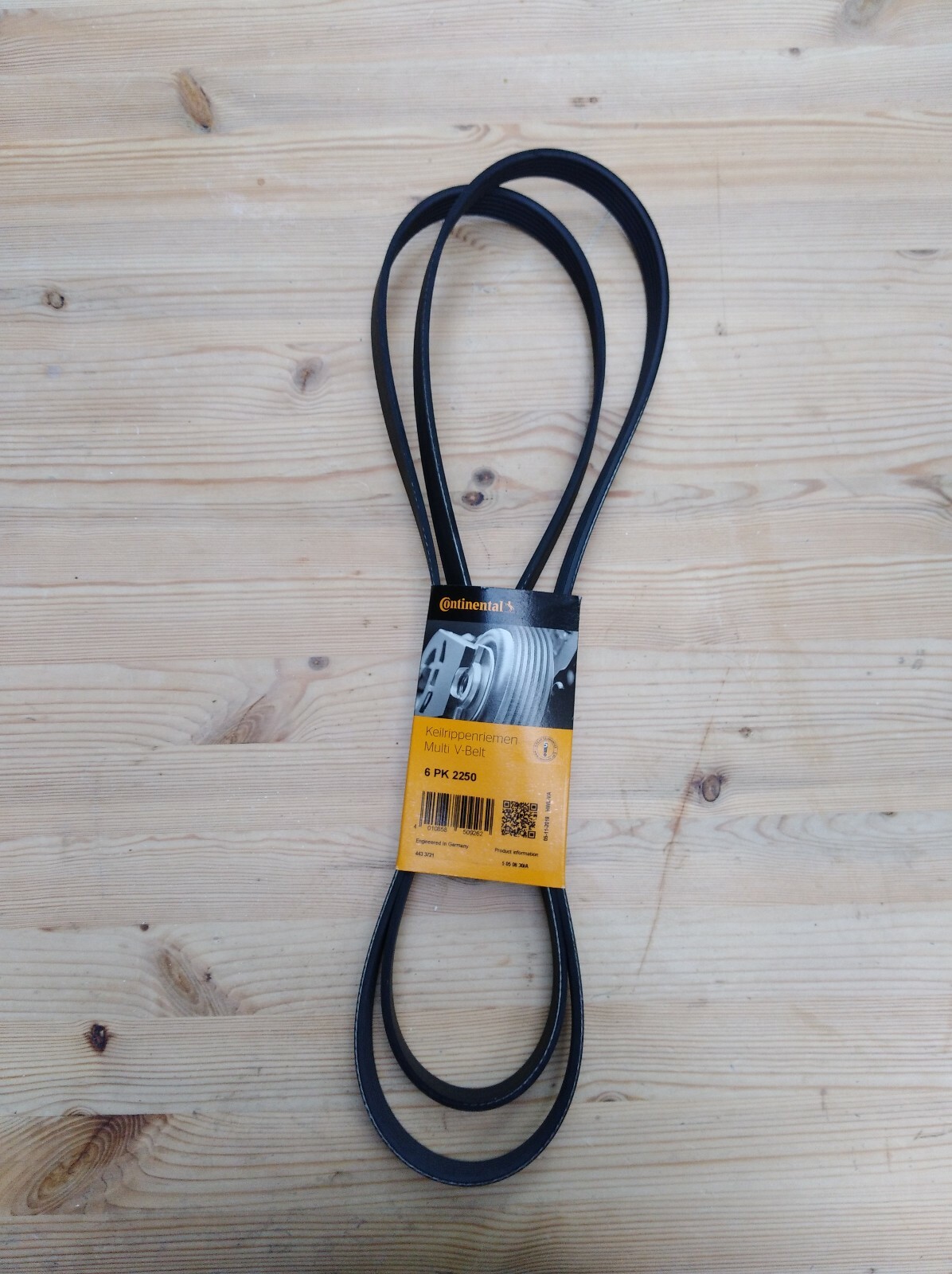 Mazda 6 1.8 Multi-V Belt for Power Steering Alternator AC Compressor-image